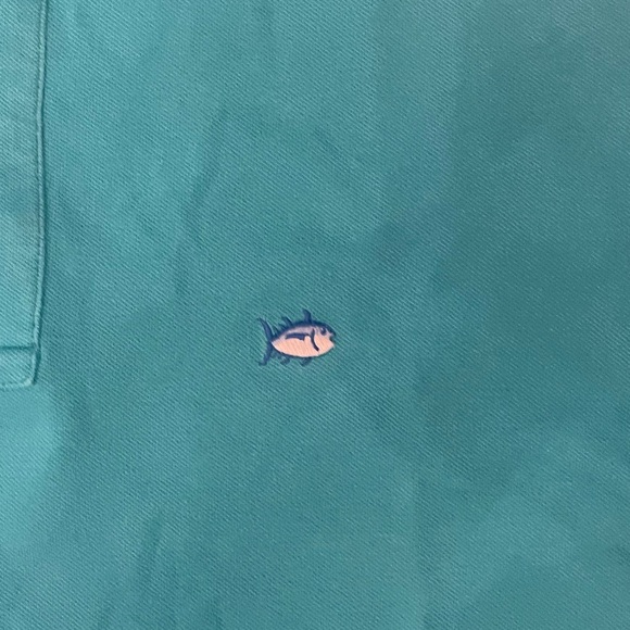 Southern Tide Men's Green Polo Shirt - Picture 8 of 8